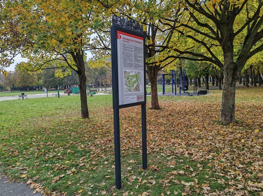 Informačná tabuľa Dúbravka