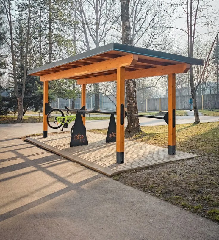 pristresok na bicykle