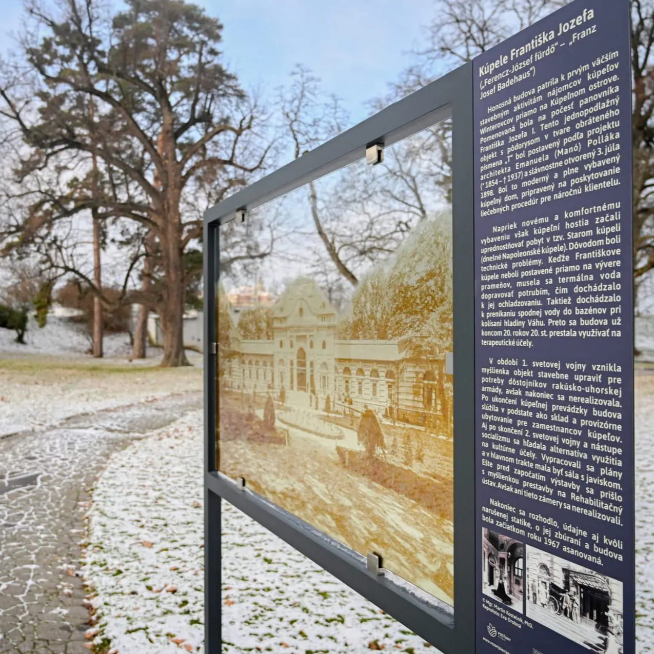 Náučný chodník - Okno do histórie